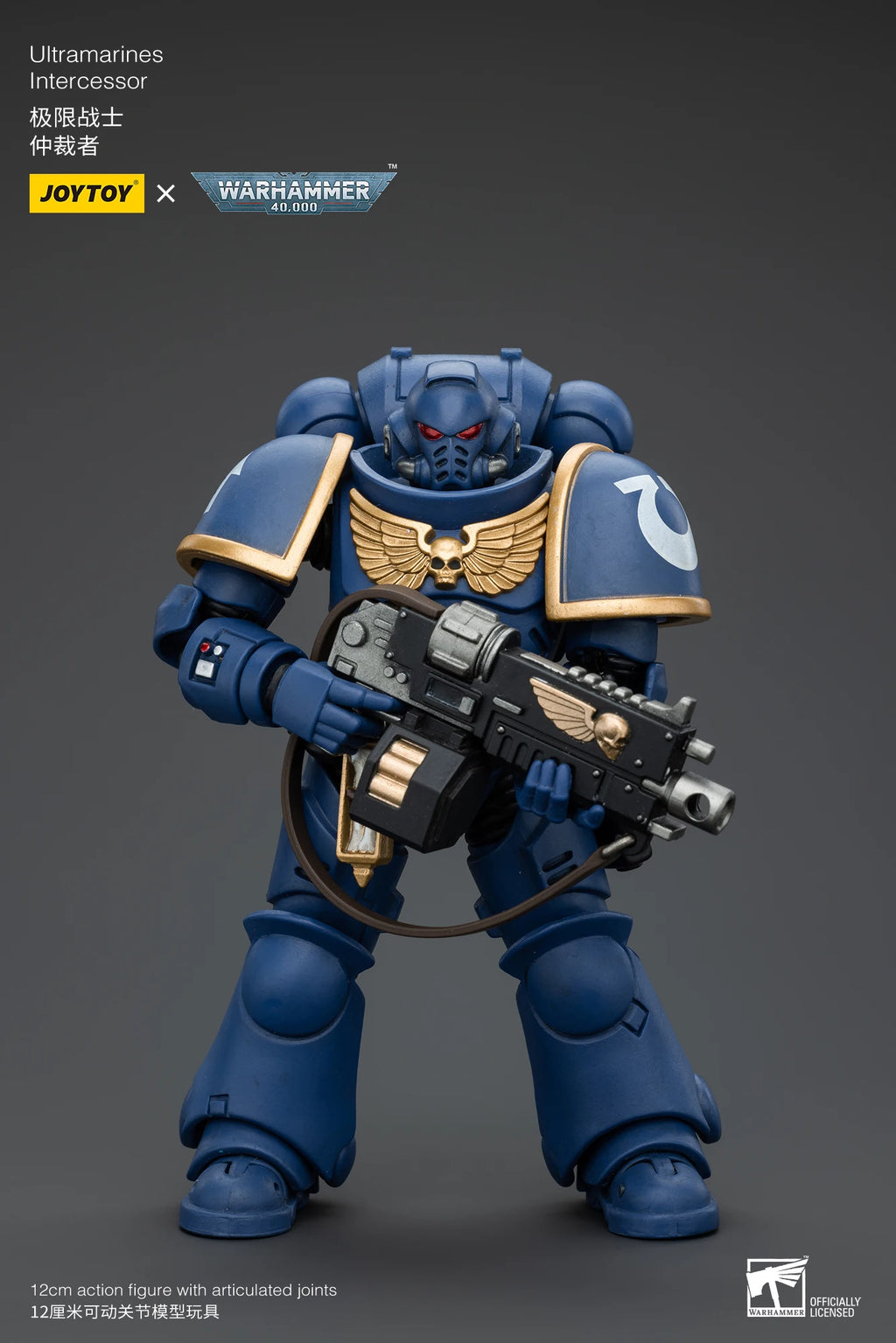 【In Stock】JOYTOY Warhammer 40K Space Wolves Imperial Fists Ultramarines Blood Angels Intercessors 1/18 Action Figures Toys