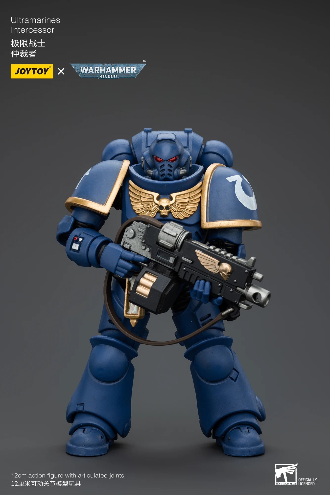 【In Stock】JOYTOY Warhammer 40K Space Wolves Imperial Fists Ultramarines Blood Angels Intercessors 1/18 Action Figures Toys