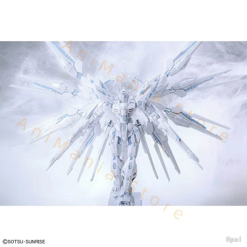 PIANXIN Model White Legend True Twilight White MGEX Strike Freedom Assembled Model Anime Figures Birthday Gift