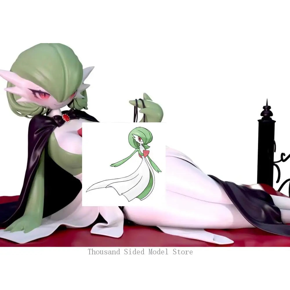 In Stock Original IDPLAYER Pokemon Gardevoir 1/8 Scale GK Model Toys Kawaii Doll Fans Collectible Figurines Models Toys
