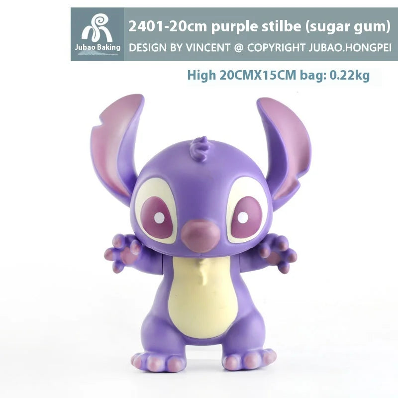 Stitch Mechanical Model Red Blue Gray Steampunk Robot Figure Anime Collectible Desktop Decor Stitch Figure Stitch Plush Toy