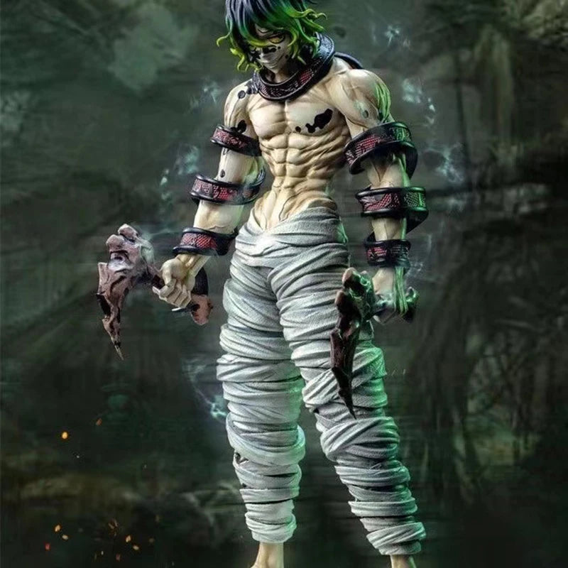 Anime Demon Slayer Kimetsu No Yaiba Figure Giyuutarou Daki Kokushibo Tsugikuni Yoriichi Douma Inosuke Action Figures Model Toys