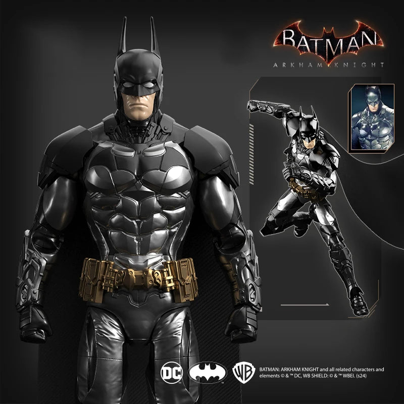 6PCS Batman Arkham Knight assembled Model Blind Box 7style 10cm Action figures Collection Hobby Model Ornaments Boys Toys Gifts