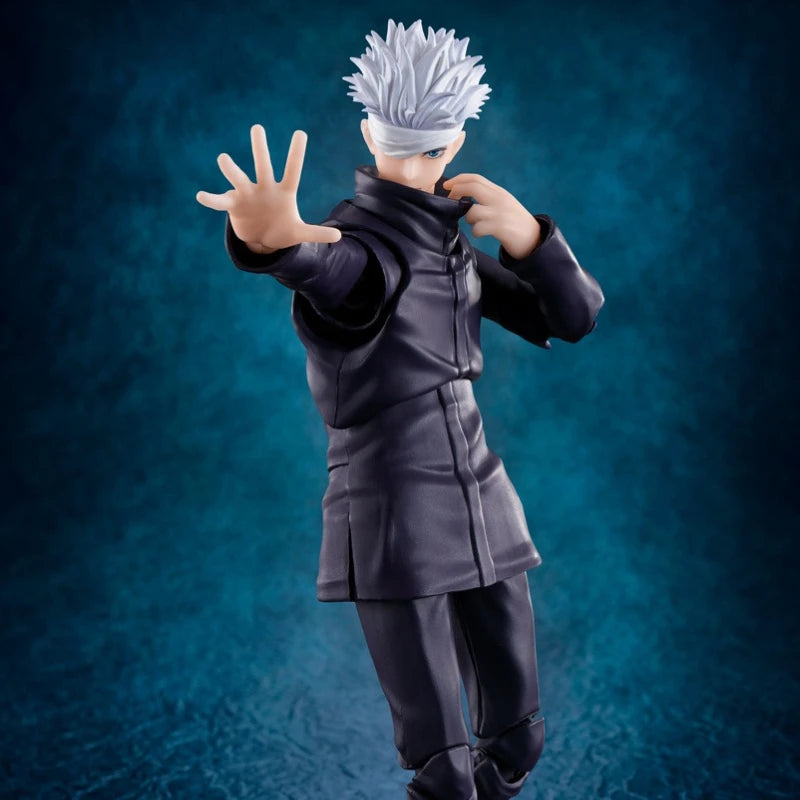 BANDAI Original S.H.Figuarts Series Satoru Gojo-Jujutsu Kaisen 0 (The Movie) Anime Action Figure Assembly Toys Collectible Model