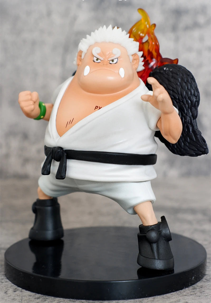 Anime One Piece Seraphim Jinbe PVC Action Figure Battle Statue Collectible Model Kids Toys Doll Gifts 15cm