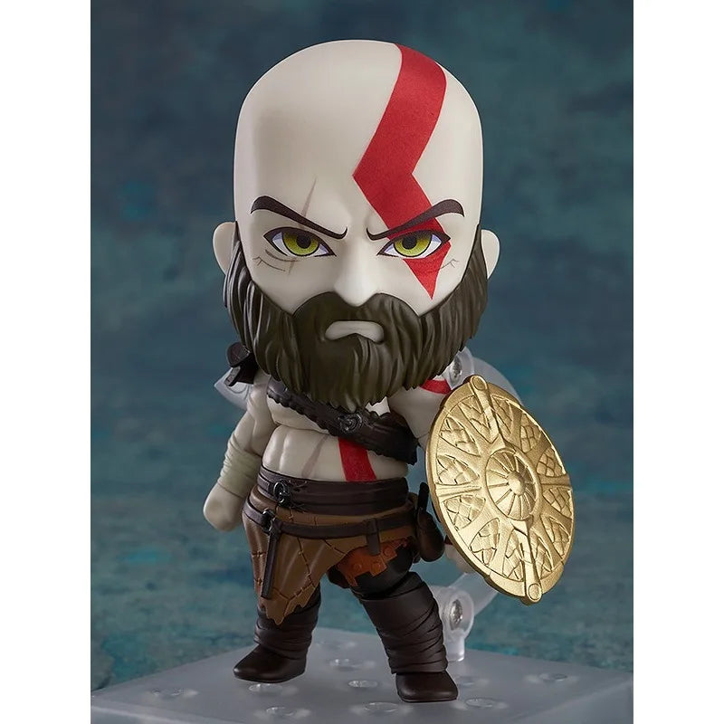 GSC Genuine Nendoroid Series 925 Kratos Q-version Humanoid, Movable Model Collection Retro Toys