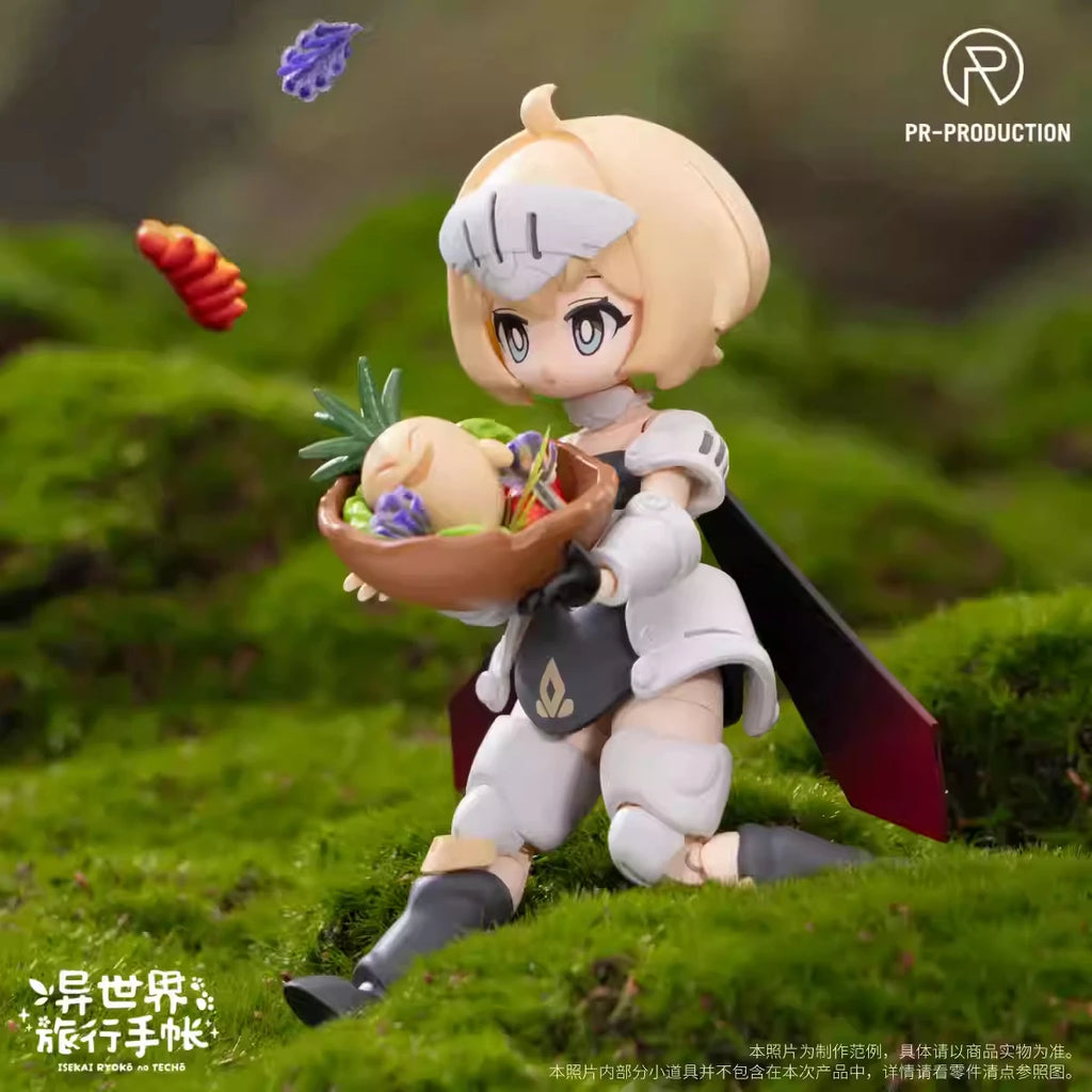 Pr Production Travel Account of Different Worlds 01 Action Figure Q Edition Collectible Model Statue Ornament Toy Gift