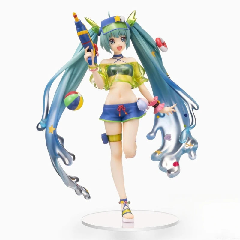 In Stock Genuine SEGA Piapro Characters Hatsune Miku SPM Figure Splash Parade Anime Figure Garage Kit Anime Cartoon Model Toys