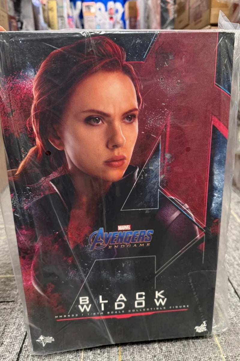 In Stock Hot Toys Avengers 4 Scarlett Black Widow 7.0 HT 1/6 MMS533 Action Figure Joint Movable Toy Birthday Collection Gift Toy