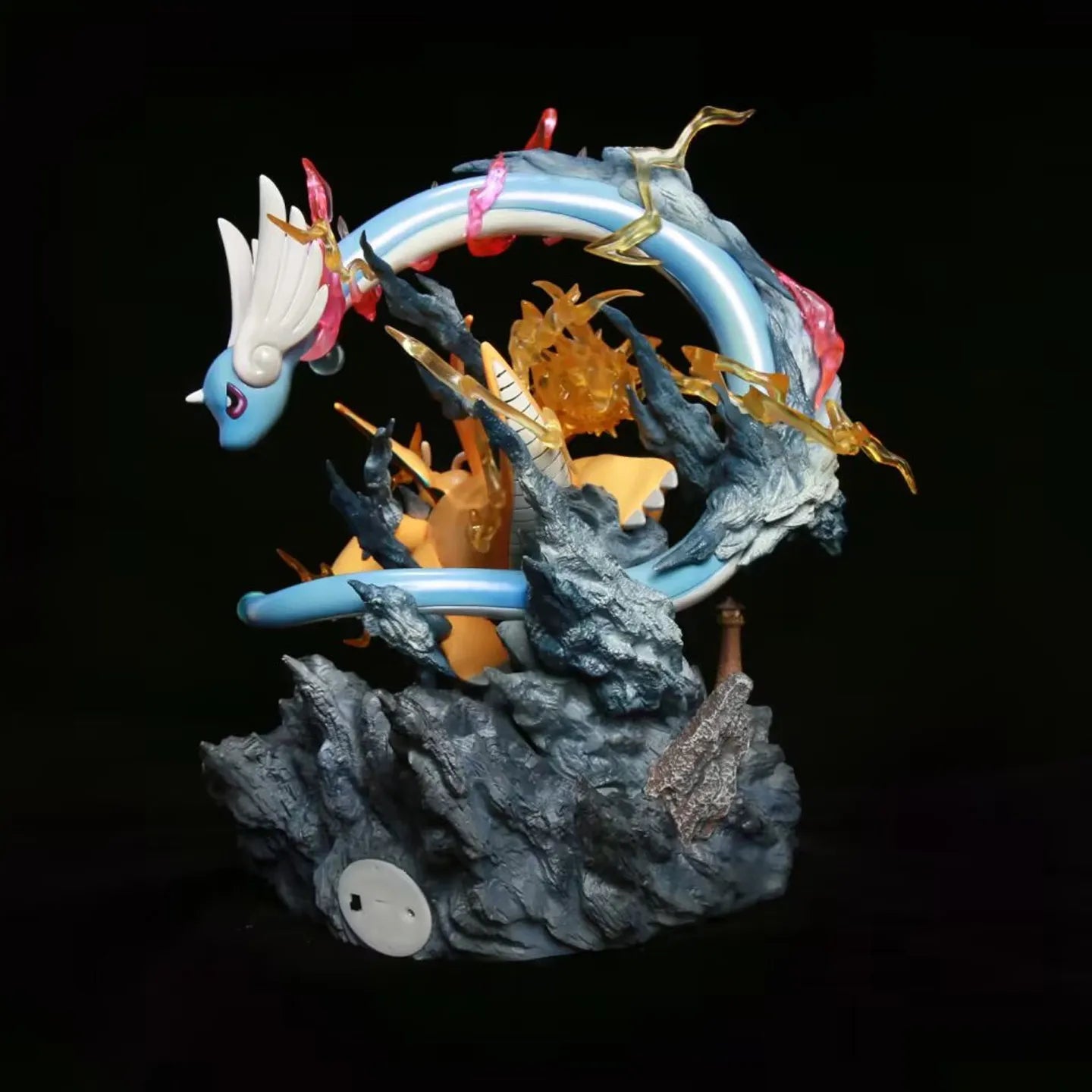 30cm Dragonite Figure Pokemon Action Figures Pvc Model Collection Statue Desk Decoration Doll Toys For Kids Birthday Gifts