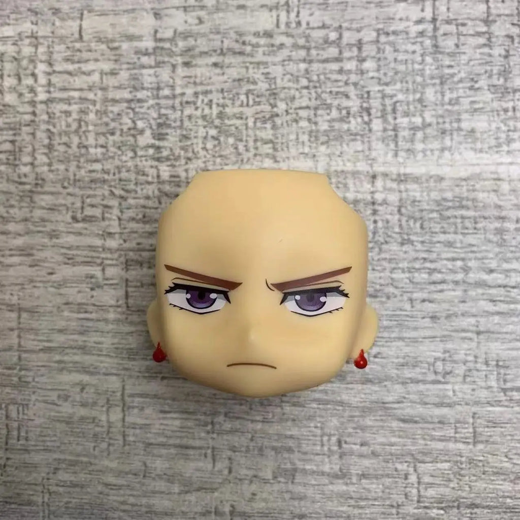 mingrixiaolu GSC Clay Man Face doll face hair doll accessories