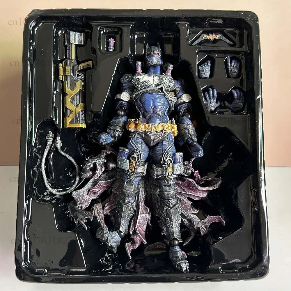 PLAY ARTS Kai Bruce Wayne Figure Rogues Gallery Fries Freeze Character Bad Guys Action Figure Model Toys Room Ornament Gift