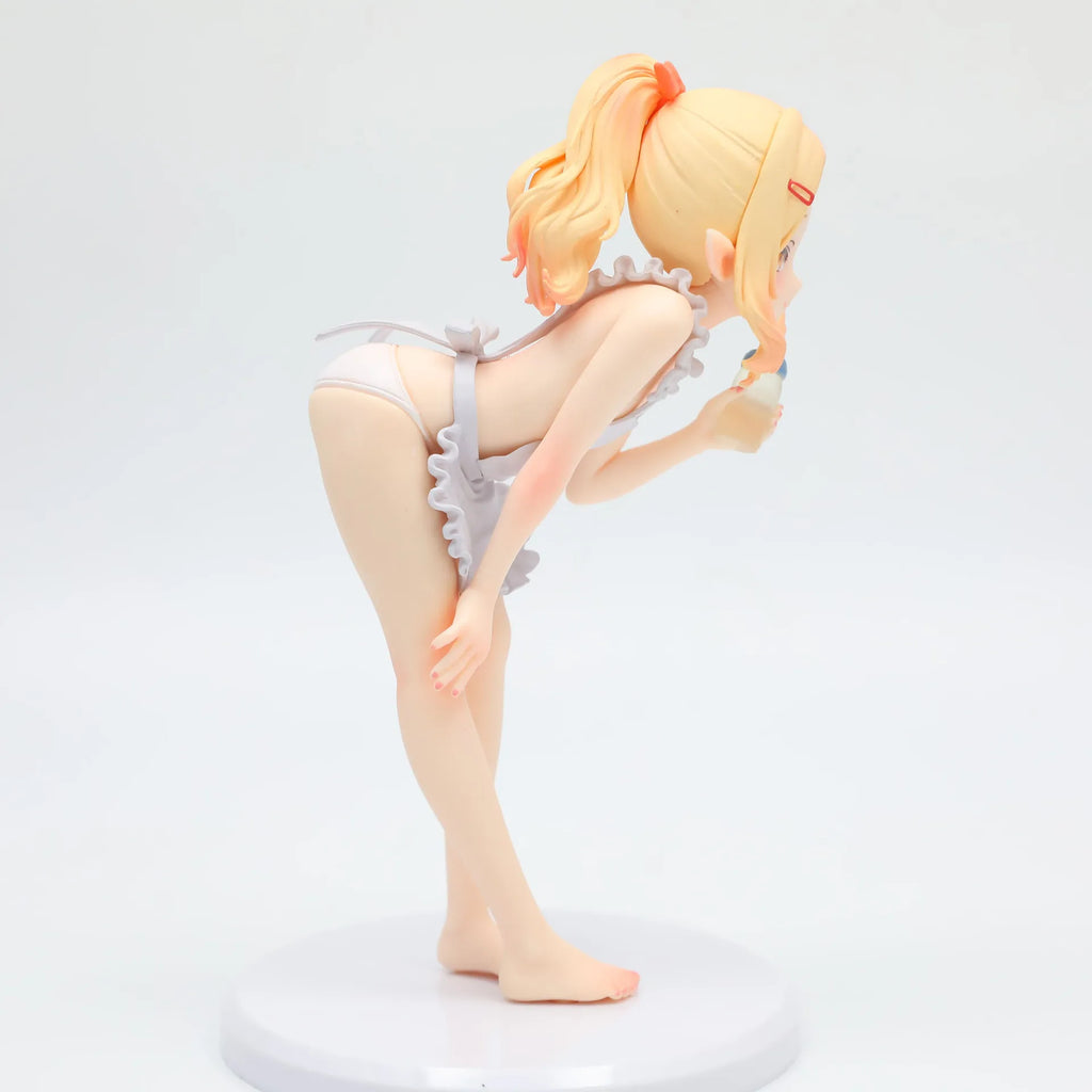 18cm Amaryllis Elf Village Beautiful Girl Anime Handmade Action Figures Desktop Case Decoration Ornament Gift