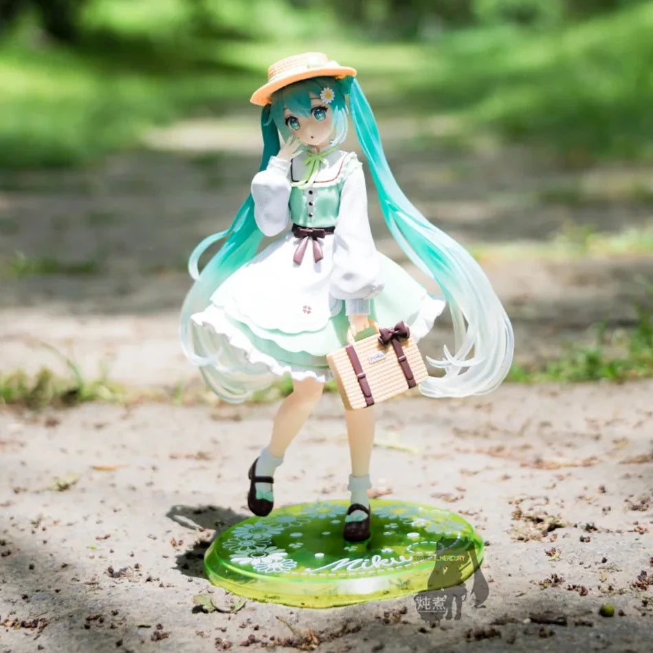 Hatsune Miku Desktop Cute Action Figure 20cm Fashion Country Ver. Anime Figurine Kawaii Girl Model Toy - Adorable Decor