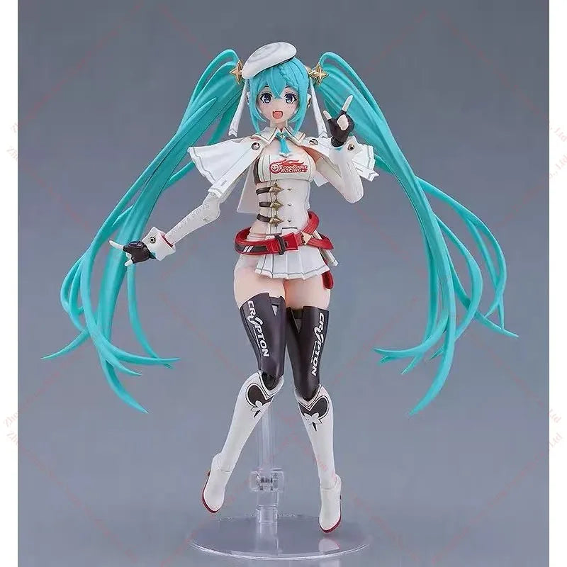 【In Stock】Original GSC Figma#SP-161 Hatsune Miku GT Project Racing Future 2023 Anime Character Model Toy Gift Collection