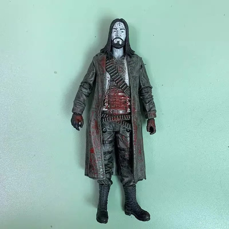 Genuine Bulk 5 Inch Action Figure Rick Grimes Morgan Jones Andrea Pvc Anime Model Collectible Toy