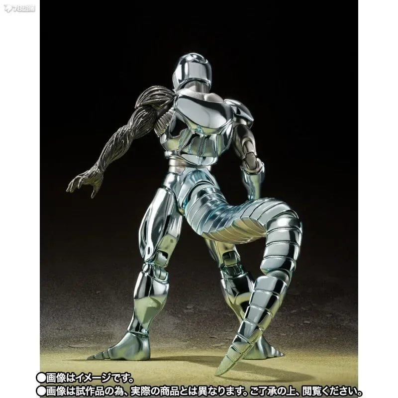 Bandai Original Genuine SHF Dragon Ball Metal Cooler Anime Action Figure Model Toys Gifts Collectible Ornaments Boys Kids Girls