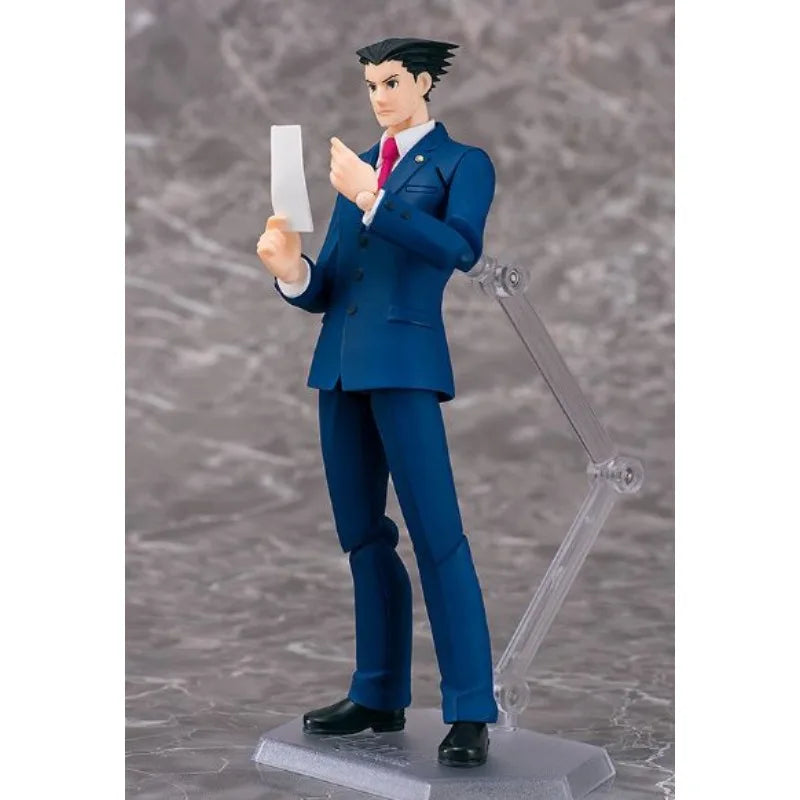 Max Factory Genuine Figma SP-84 Phoenix Wright: Ace Attorney Phoenix Wright  Articulated Model Figure, Sturdy & Good-looking Toy
