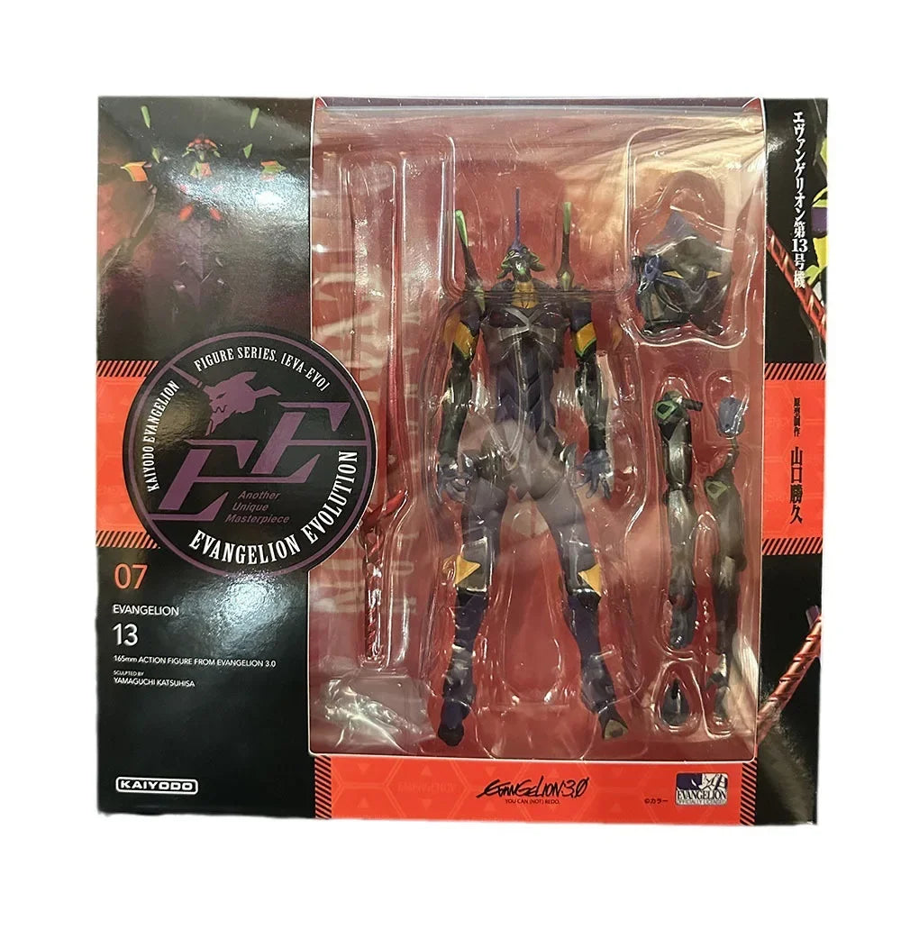 Bandai Boxed 19CM New Anime Q EVA 13 Figure PVC Model Toys Doll Collect Ornaments Gifts