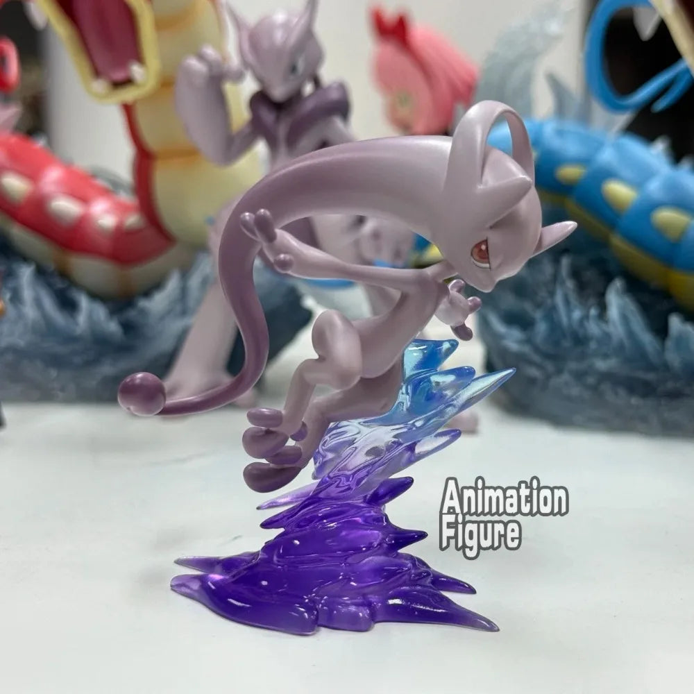 7.5-12cm Anime Pokemon Figure Mega Mewtwo Action Figures Pvc Collection Model Toys for Children Gifts