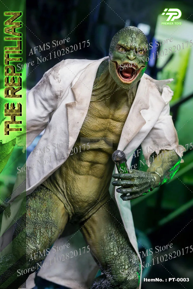 PREMIER TOYS PT0003 1/6 Scale Collectible Figure Spider-Man Lizard Connors The Reptilian 12Inch Men Soldier Action Figures Toy