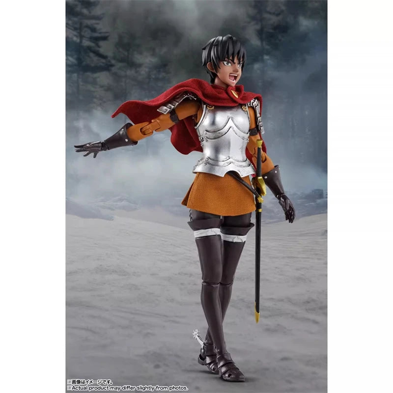 Genuine Bandai Berserk SHF Casca The Band of The Hawk Anime Action Figures Model Figure Toys Gift for Toys Hobbies Children