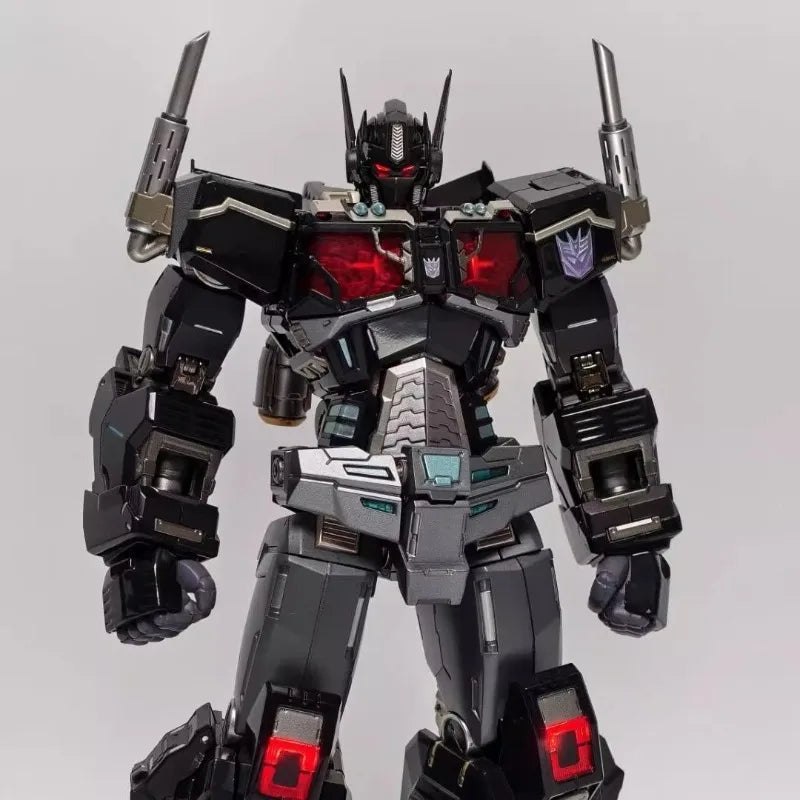 【In stock】Transformed toy MC Muscle Bear Dark OP Commander Alloy Finished Mobile Robot Model Gift Collection