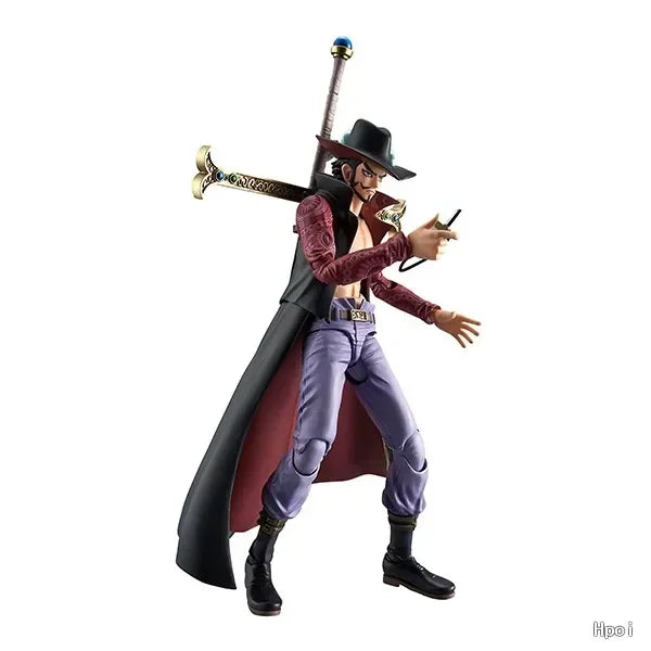 In Stock Original MegaHouse Variable Action Heroes VAH Dracule Mihawk Anime Figure Model Collectible Action Toys Gifts