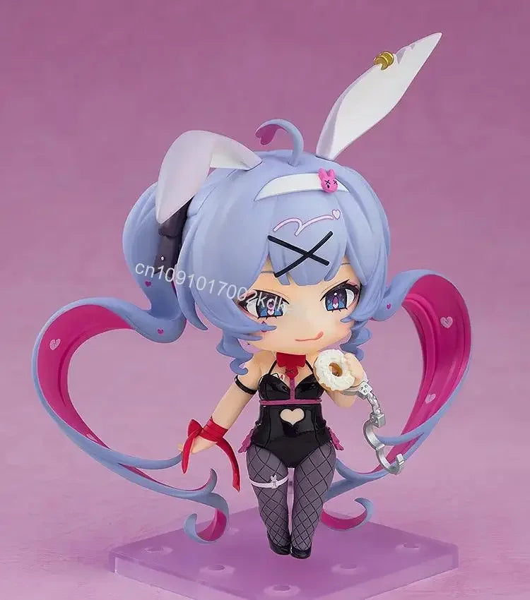 In Stock GSC Hatsune Miku About 10CM high NENDOROID #2730 Rabbit Hole Original Anime Action Figures Model Toy Christmas Gift