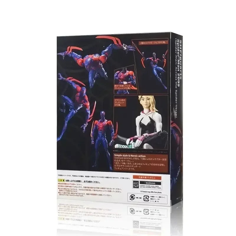 Ct Spider-Man 2099 Shf S.H.Figuarts Spiderman Across The Spider-Verse Part One anime Action Figures model Statue Toys gifts