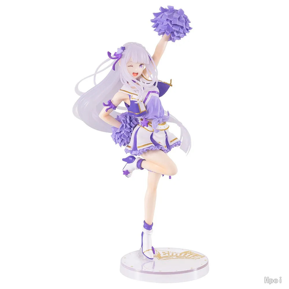 【In Stock】Original BANDAI Lchiban Kujl Re:ZERO - Starting Life in Another World Cheers You Up ~ A Prize Emilia Anime Figure