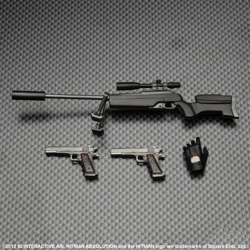 Play Arts Hitman Codename 47 Екшън фигурки PA Подвижна колекция Кукли Модели Играчки