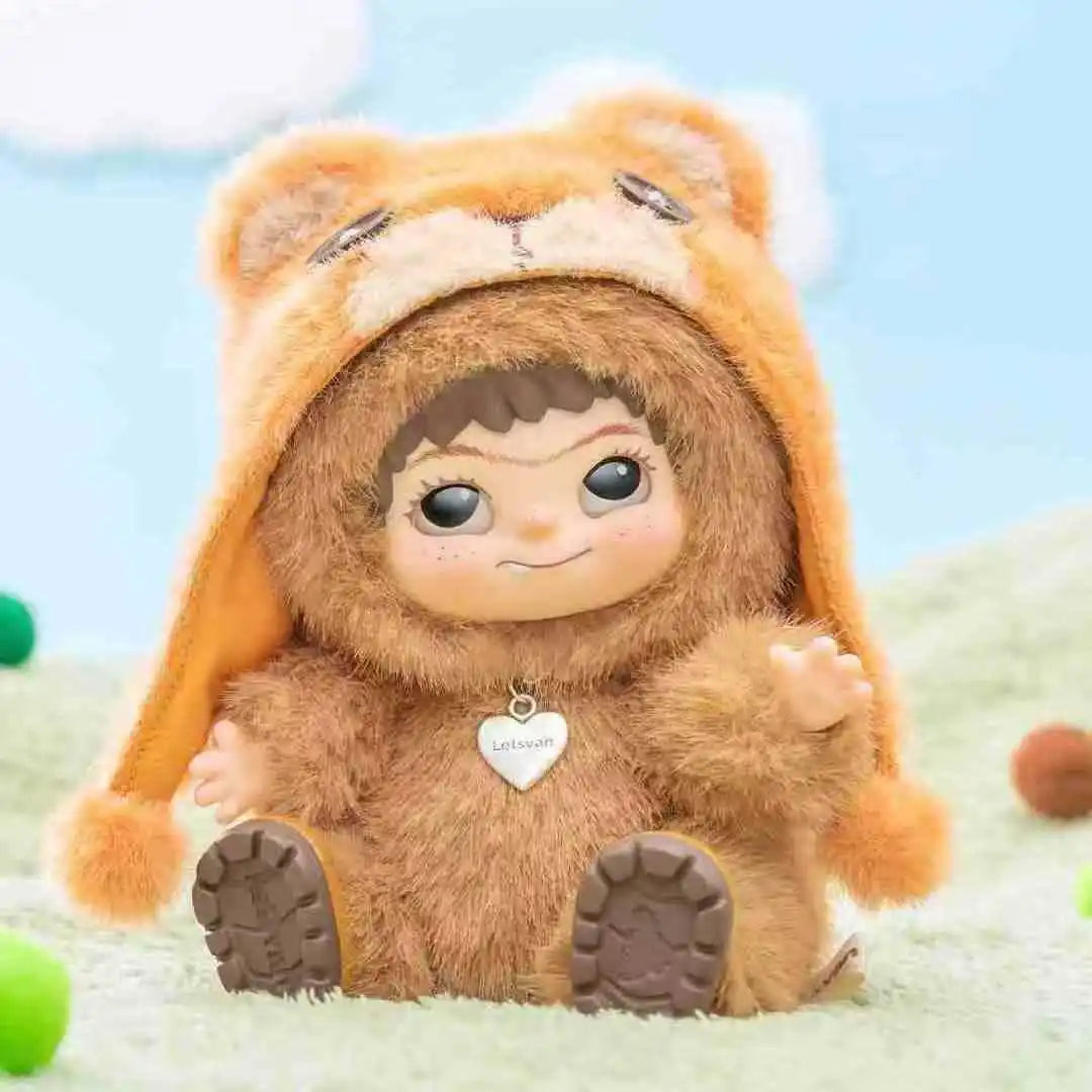 Wakuku Blind Box Mao Mao Chaoqu Party Series Generation Hand-made Wow Cool Fox Rabbit-free plush Wow Kuku blind box toys