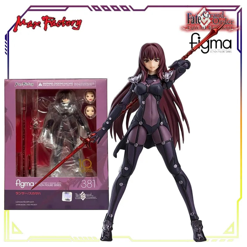 Max Factory Original FIGMA Fate Grand Order Serie Lancer Artoria Pendragon/Archer Joan of Arc Anime Actionfigur Modellspielzeug