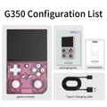 BATLEXP AMPOWN G350 Handheld-Spielkonsole, 3,5 Zoll IPS, tragbar, Retro-Videospielkonsole, 3200 mAh, Linux, Mini-WLAN, C2C