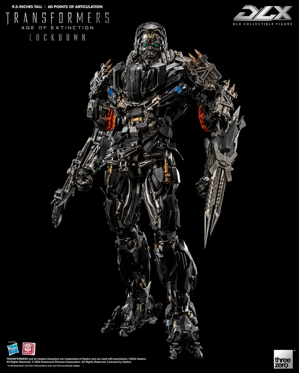 [pre-order]  Hasbro Transformers: Age of Extinction DLX Lockdown  Birthday Gift Action Figures Model Toy Anime