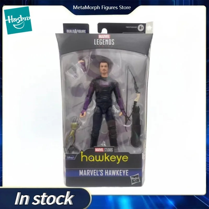 Original Hasbro Marvel Legends Series MARVEL'S HAWKEYE Anime Figure Toy Collection Model