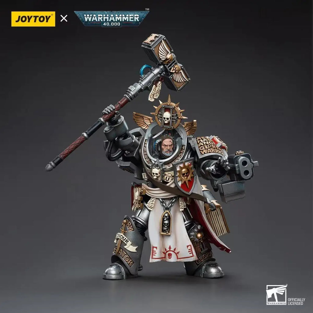 [IN STOCK] JOY TOY 1/18 Action Figures 40K Grey Knights Grand Master Voldus Caddon Vibova Anime Game Model Gift