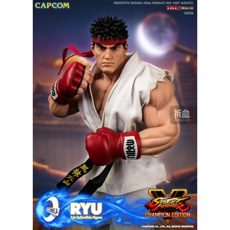 ICONIQ STUDIO TBLEAGUE Original Street Fighter AKUMA Ghost 1/6 Genuine Movable Doll Finished Model Handmade Model Play Gift