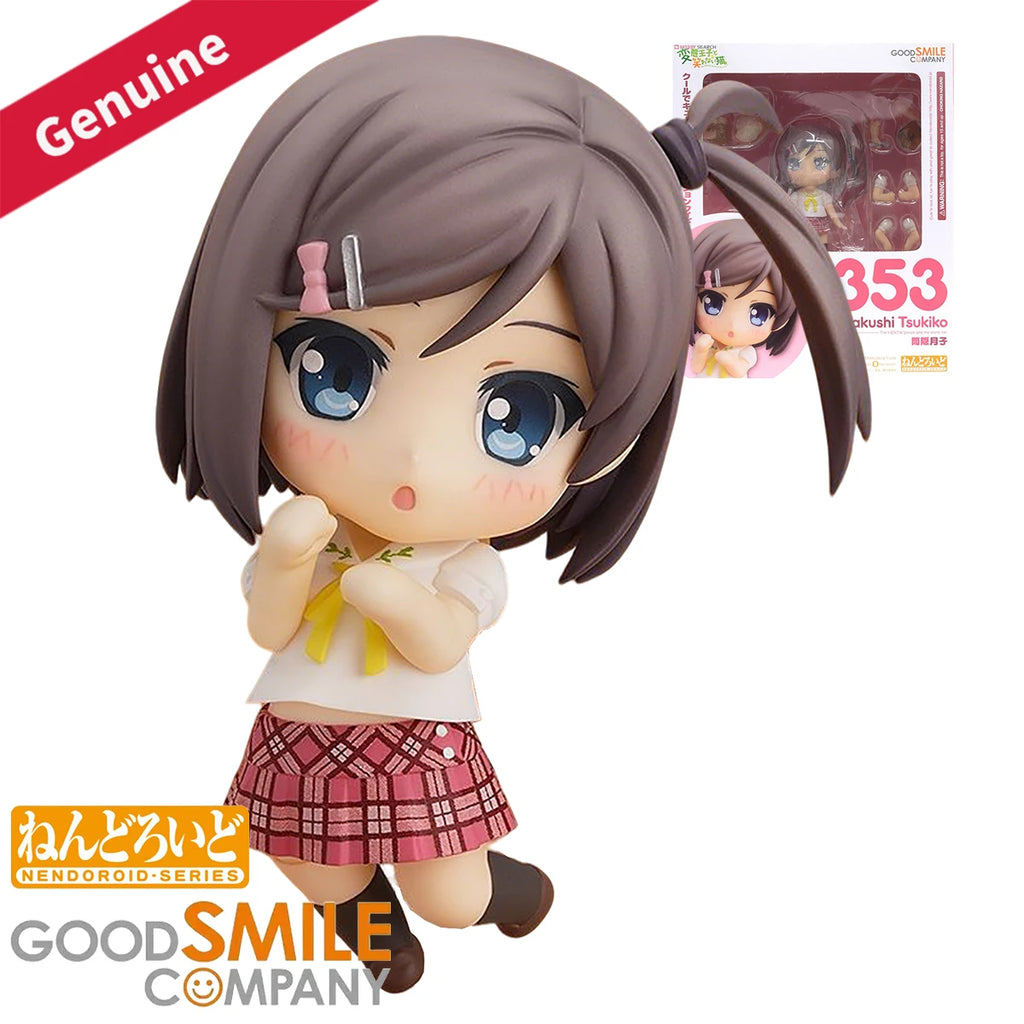 Original Genuine Good Smile Company Action/Dolls Nendoroid (#353) Hentai Ouji To Warawanai Neko. Tsutsukakushi Tsukiko Figure