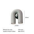 Cirkus scandinavian pendant light LED U-shaped tube chandelier Simple creative lamp Living Room Decoration restaurant lights
