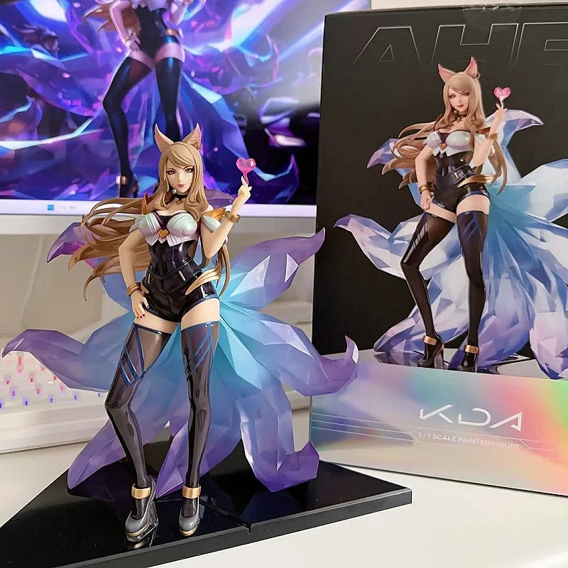 Apex League Of Legends Lol Kda Ahri Figur im Maßstab 1/7, Modell-Merchandise