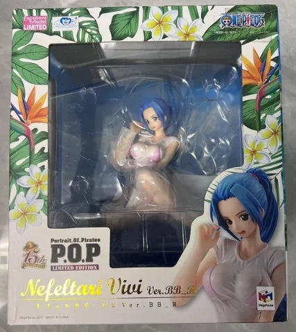 In Stock Original MegaHouse ExcellentModel One Piece Nafirutali Vivi Ver. Action Figures Figures Toys Gifts Collection Ornaments