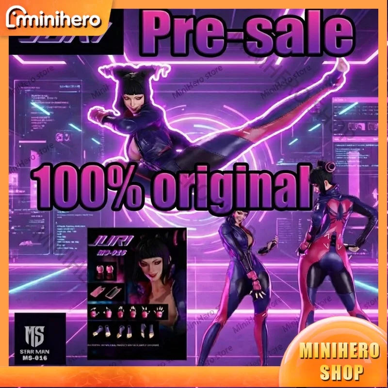 100% Original Premium Quality Pre-sale Anime STAR MAN MS-016 Spider Han Soo-Li 1/6 Scale Female Fighter Action Figure
