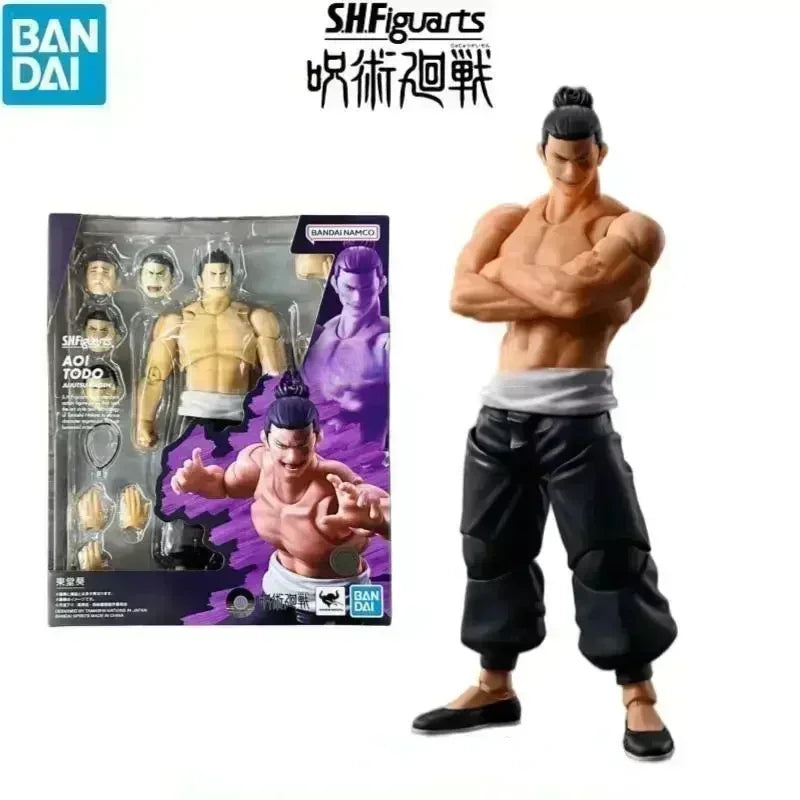 Anime Figures Toy Bandai Original SHFiguarts SHF Jujutsu Kaisen Todo Aoi Satoru Gojo Itadori Yuji Fushiguro Megumi Ryomen Sukuna
