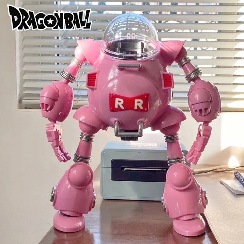 32cm Dragon Ball Red Silk Army Lieutenant Robot Pink Carrier High Alloy Included Can Carry Shf Doll Collectible Action Figure