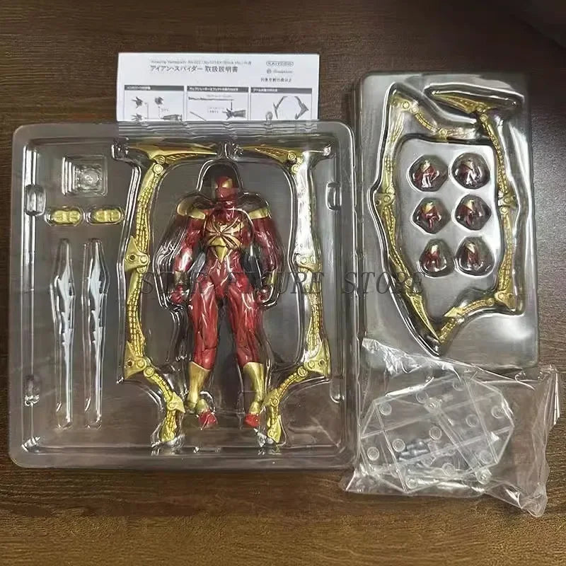 Erstaunliche Yamaguchi Moon Knight Actionfigur PVC Bewegliches Sammlerspielzeug Revoltech Avengers Marc Spector Figur Modell Geschenke