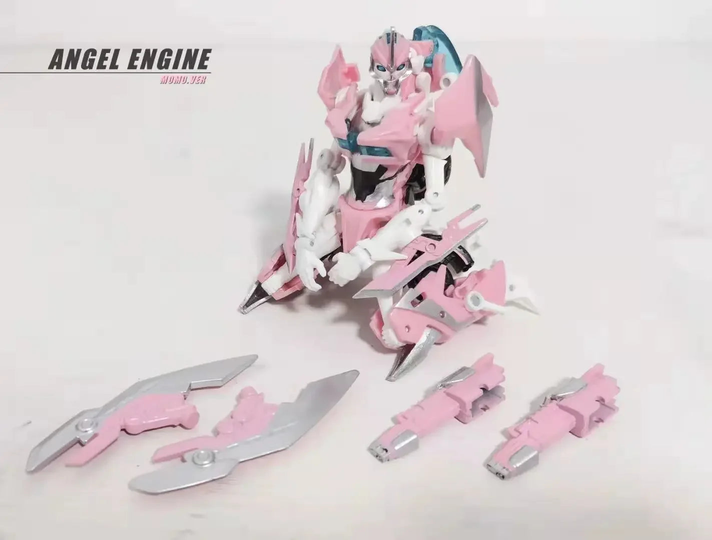 NEW APC Transformation APC-Toys First Edit Female TFP Blue Japanese Comic Ver Angel Engine Arcee Motorcycle Action Figure