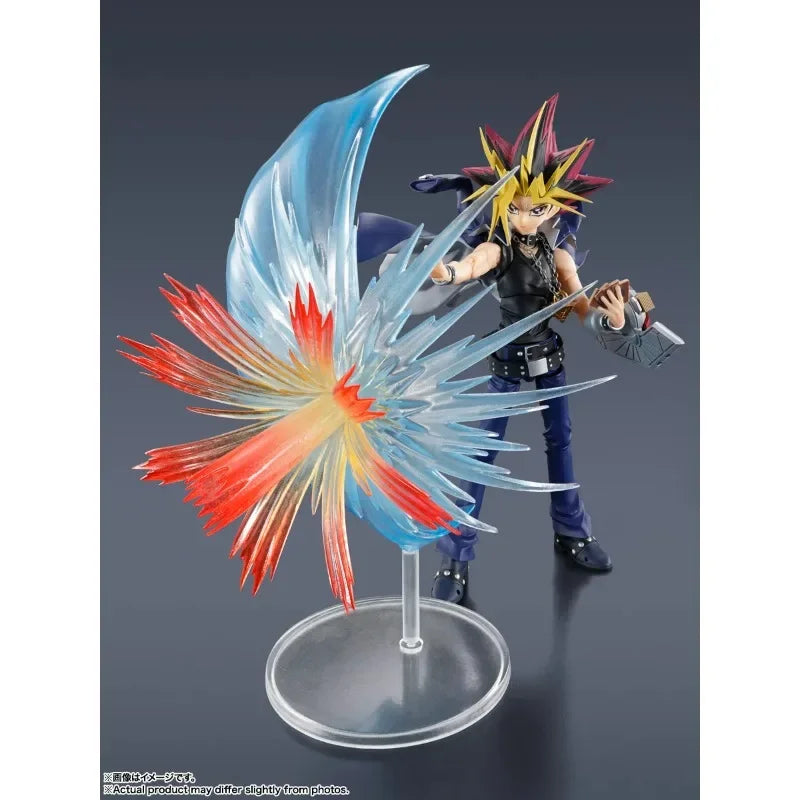 In Stock Original BANDAI S.H.Figuarts Yami Yugi Yu-Gi-Oh! Duel Monsters Anime Figure Toys PVC Model Collection