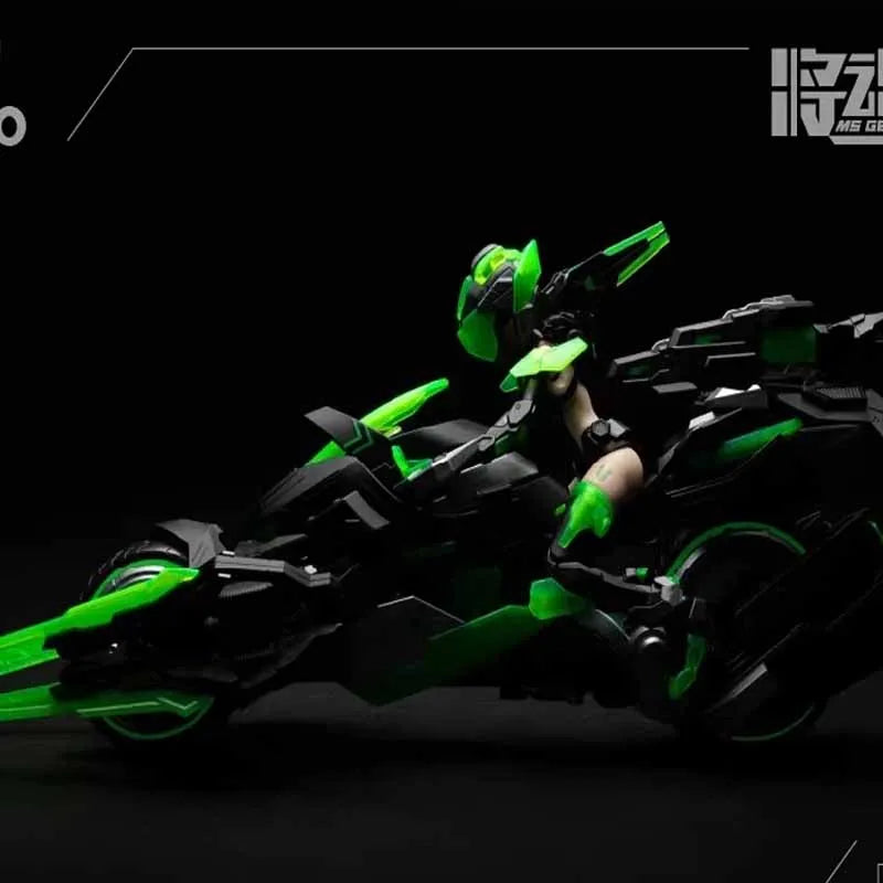 MECHA PIG  Original Model Kit  MS GENERRL  Ma Chao - Qiang Liang Anime Action Figure Assembly Model Toy for Boys Girls Foam Box